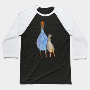 Wired Pukeko Baseball T-Shirt